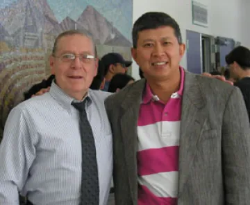 Dr. Jim LaSalle (left) Dr. Hsinchun Chen (right) LaSalle and Chen